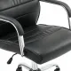 Кресло руководителя Stark EX-547, экокожа, хром, черное. Фото товара с разных ракурсов.