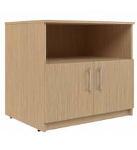 Тумба для оргтехники SCS 776 Дуб Сонома светлый 774х600х712