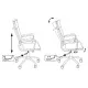 Кресло бюрократ CH-993 (Серое). Фото товара с разных ракурсов.