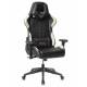 Кресло игровое геймерское Бюрократ VIKING 5 AERO WHITE черный/белый искусственная кожа главное фото в маленьком размере