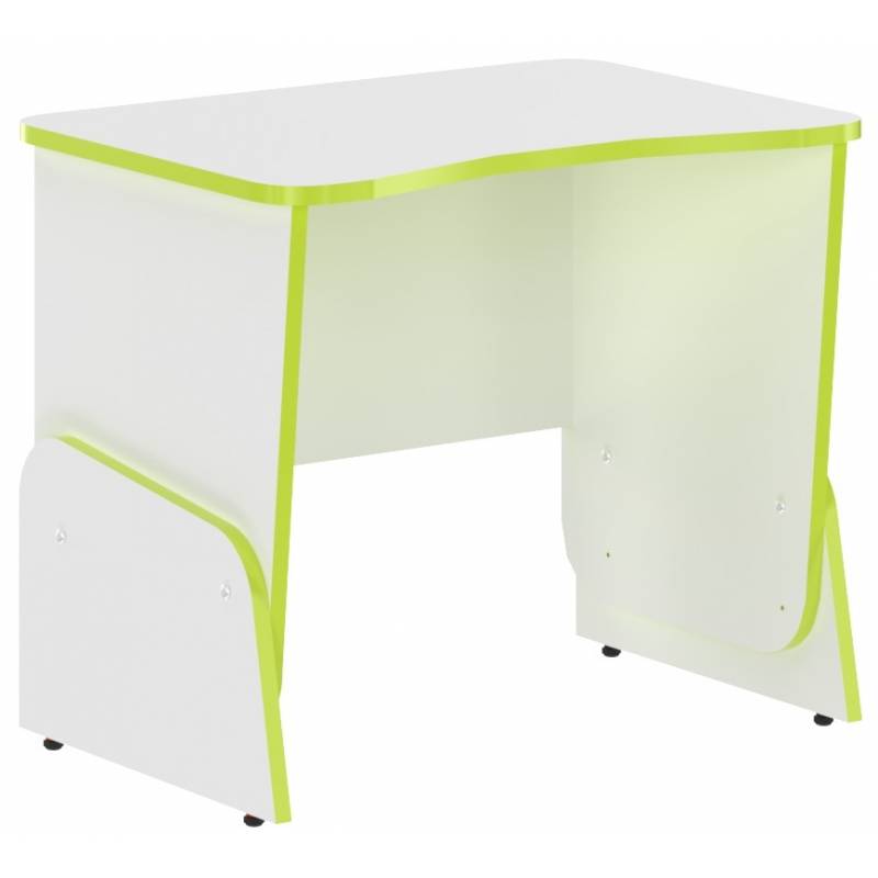 Стол STG 7050 Белый/Лайм 700х500х595/695 главное фото